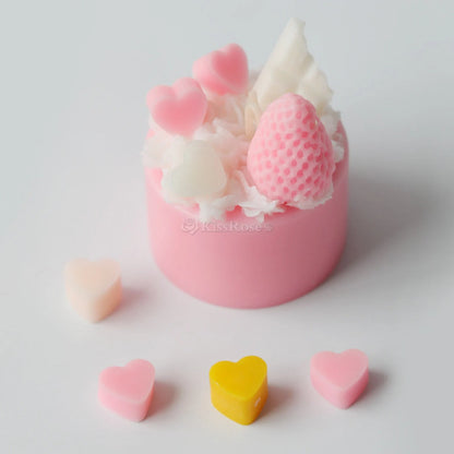 55 Cavity Mini Heart Silicone Mould | Heart Bead Resin & Candle Mould