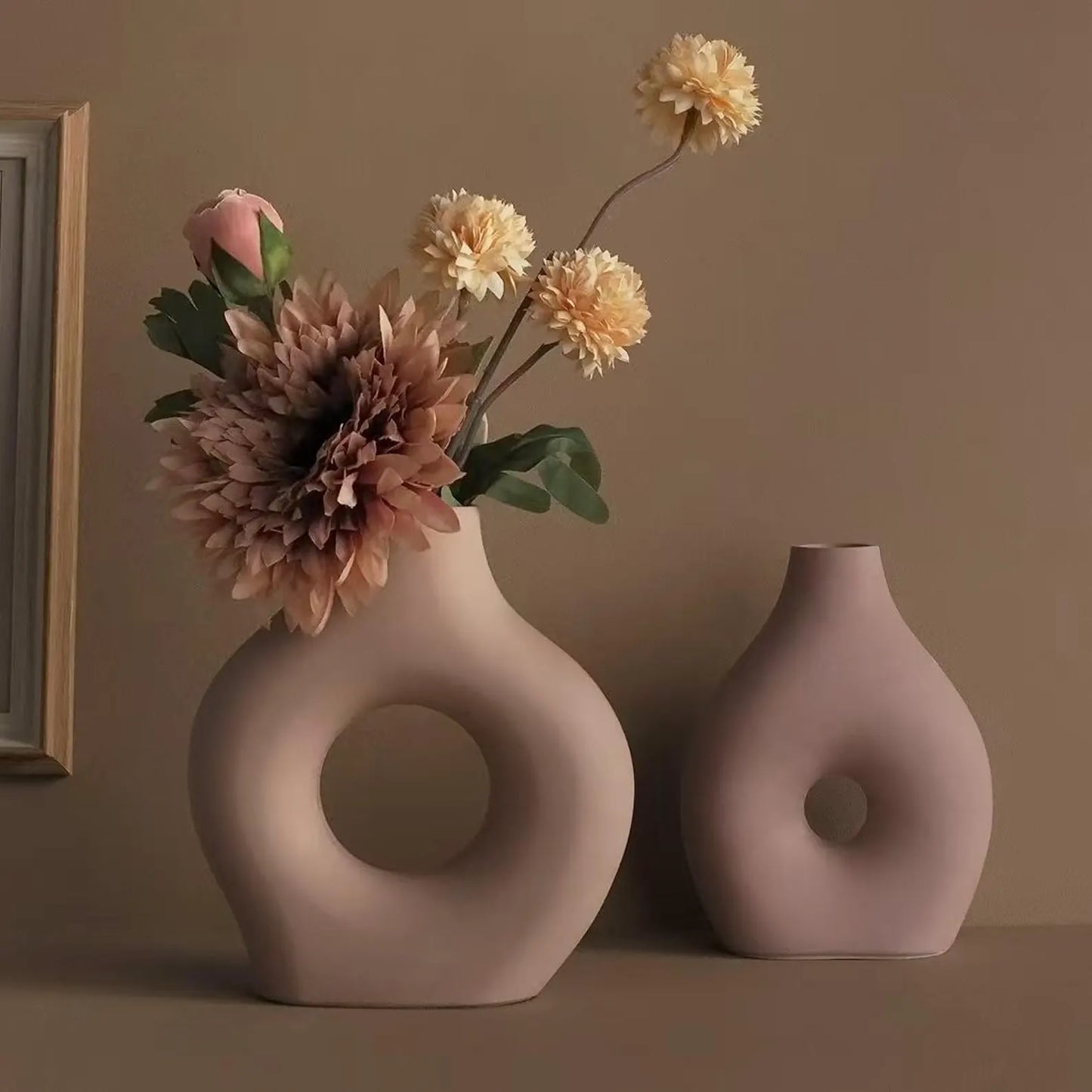 Nordic Donut Vase Silicone Mould for Concrete, Resin & Plaster