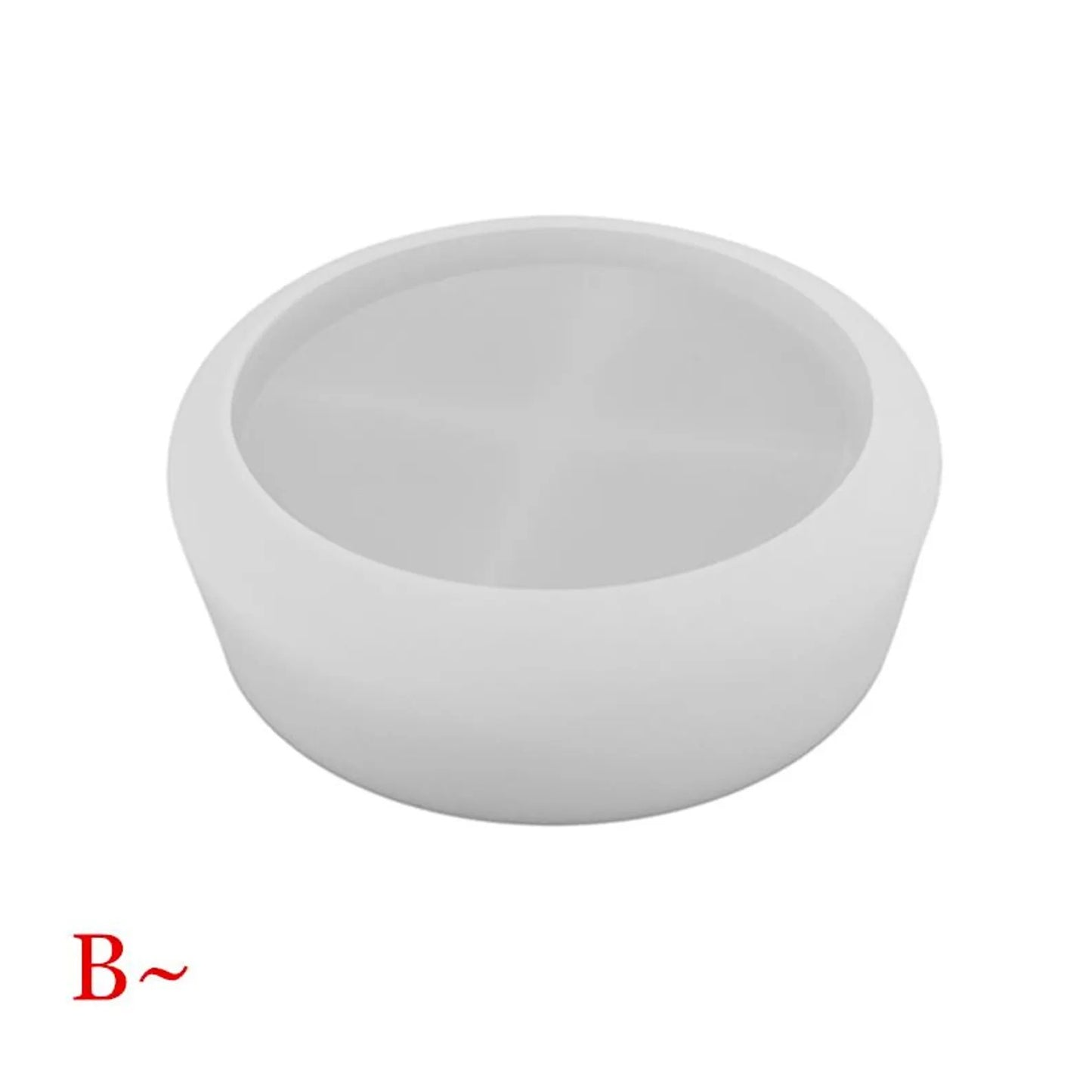 Large Bowl Candle Silicone Mold-Round Storage Bowl Resin Mold-Concrete Candle Vessel Mold-Succulent Planter Mold-Cement Jesmonite Decor Mold