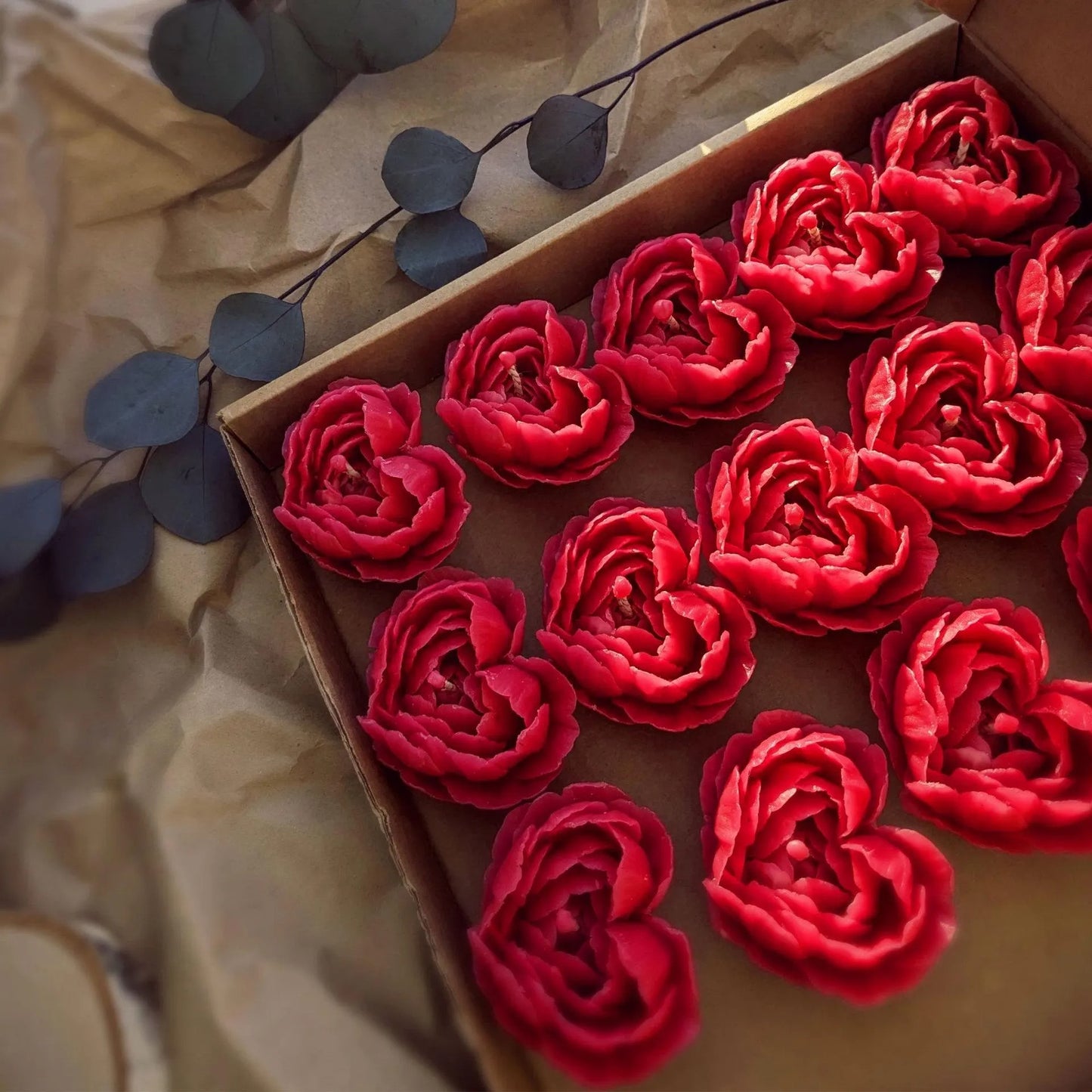 Heart Rose Silicone Candle Mould | Valentine Blooming Flower Mould | S & M