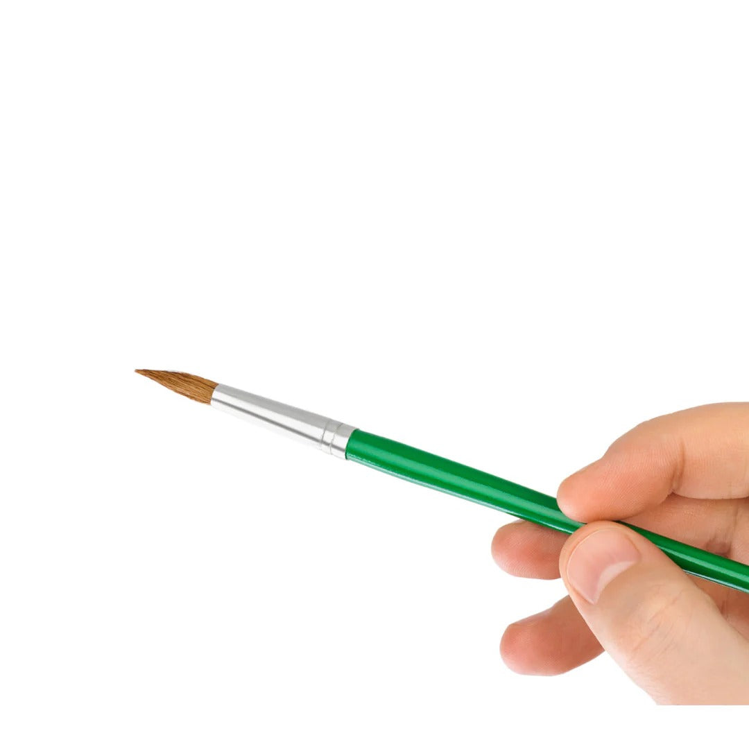 Round Paint Brush – For Resin, Wax & Craft Painting (No. 4 & No. 5)