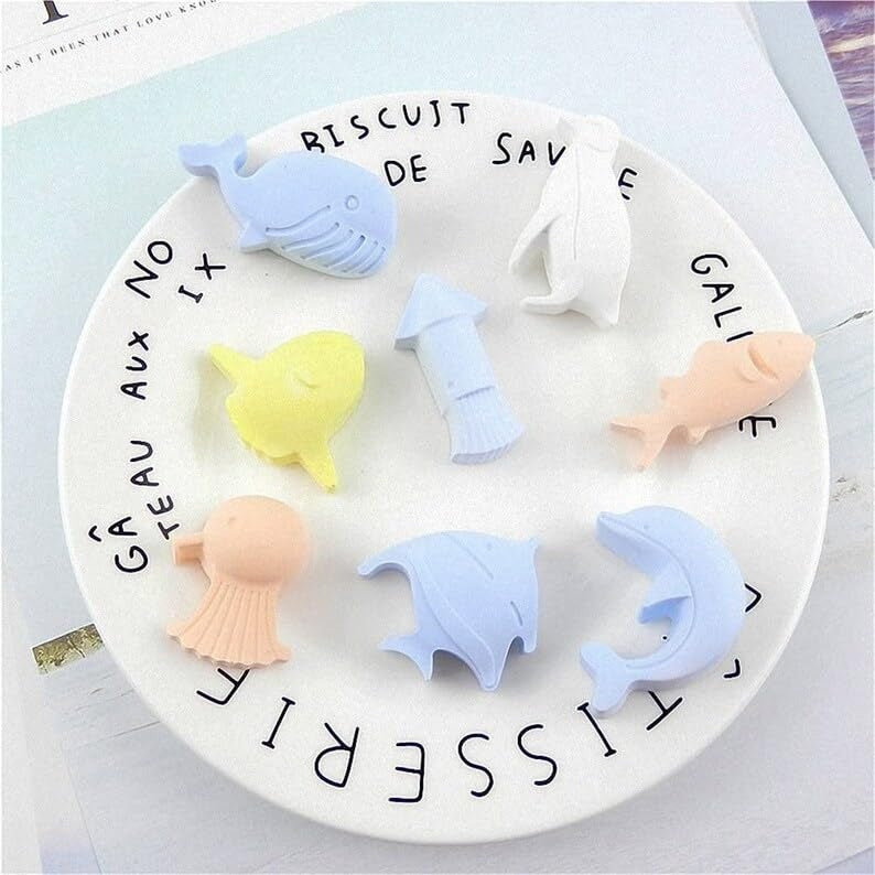 Ocean Animals Silicone Mould – 10 Cavity | Candle, Soap, Chocolate & Ice Mould