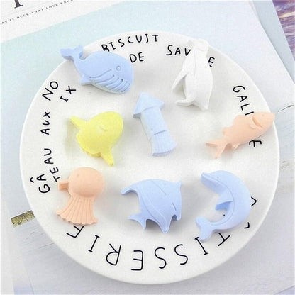 Ocean Animals Silicone Mould – 10 Cavity | Candle, Soap, Chocolate & Ice Mould
