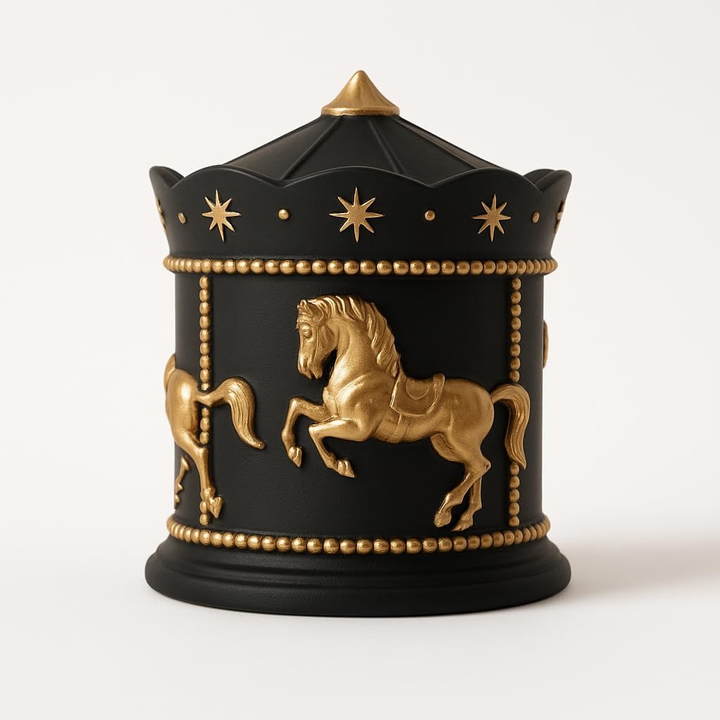 Carousel Silicone Mould – 3D Merry-Go-Round Candle & Resin Mould