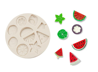 Fruit Silicone Mould – Multi-Fruit Shape Fondant, Chocolate & Resin Mould