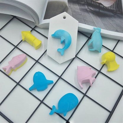 Ocean Animals Silicone Mould – 10 Cavity | Candle, Soap, Chocolate & Ice Mould
