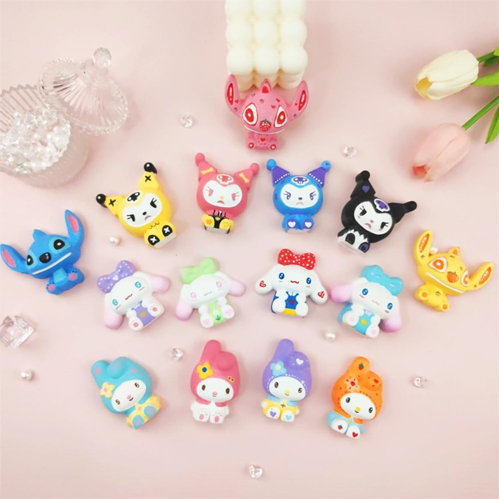 3D Sanrio & Friends Silicone Mould – 4-Cavity Candle, Soap & Resin Mould