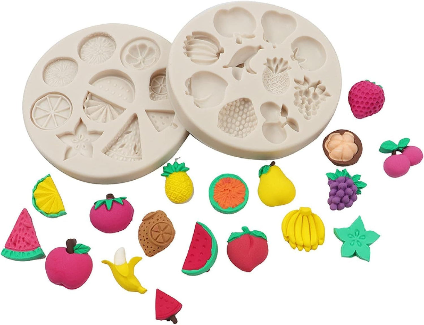 Fruit Silicone Mould – Multi-Fruit Shape Fondant, Chocolate & Resin Mould