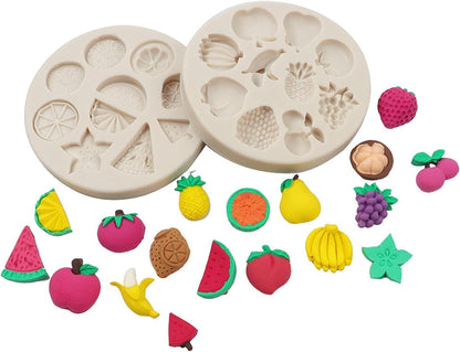 Fruit Silicone Mould – Multi-Fruit Shape Fondant, Chocolate & Resin Mould
