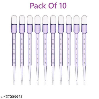 3ml Disposable Plastic Pipettes for Candle Making | Fragrance Oil Transfer | Bloom Creations India