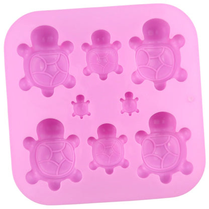 Turtle Silicone Mould – 8-Cavity Multi-Size Candle, Soap & Resin Mould