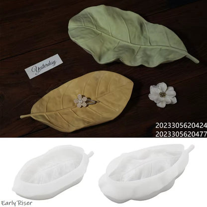 Leaf Shape Silicone Mould for Candles, Resin & Soap