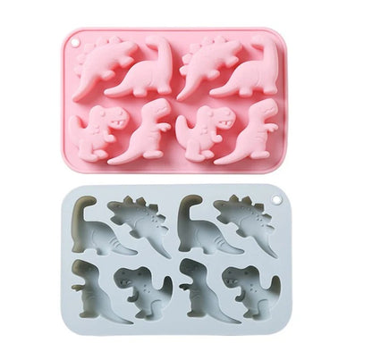 Dinosaur Silicone Mould – 6 Cavity | Candle, Soap, Chocolate & Candy Mould