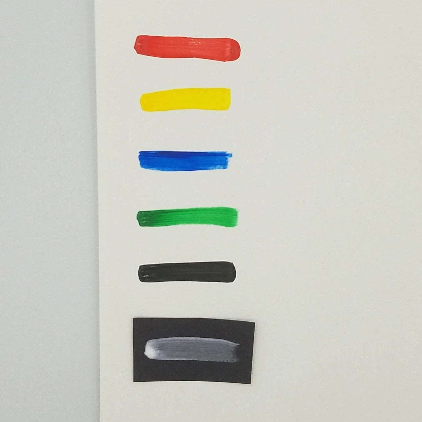 6-in-1 Tempera Colour Set with Brush for DIY Art