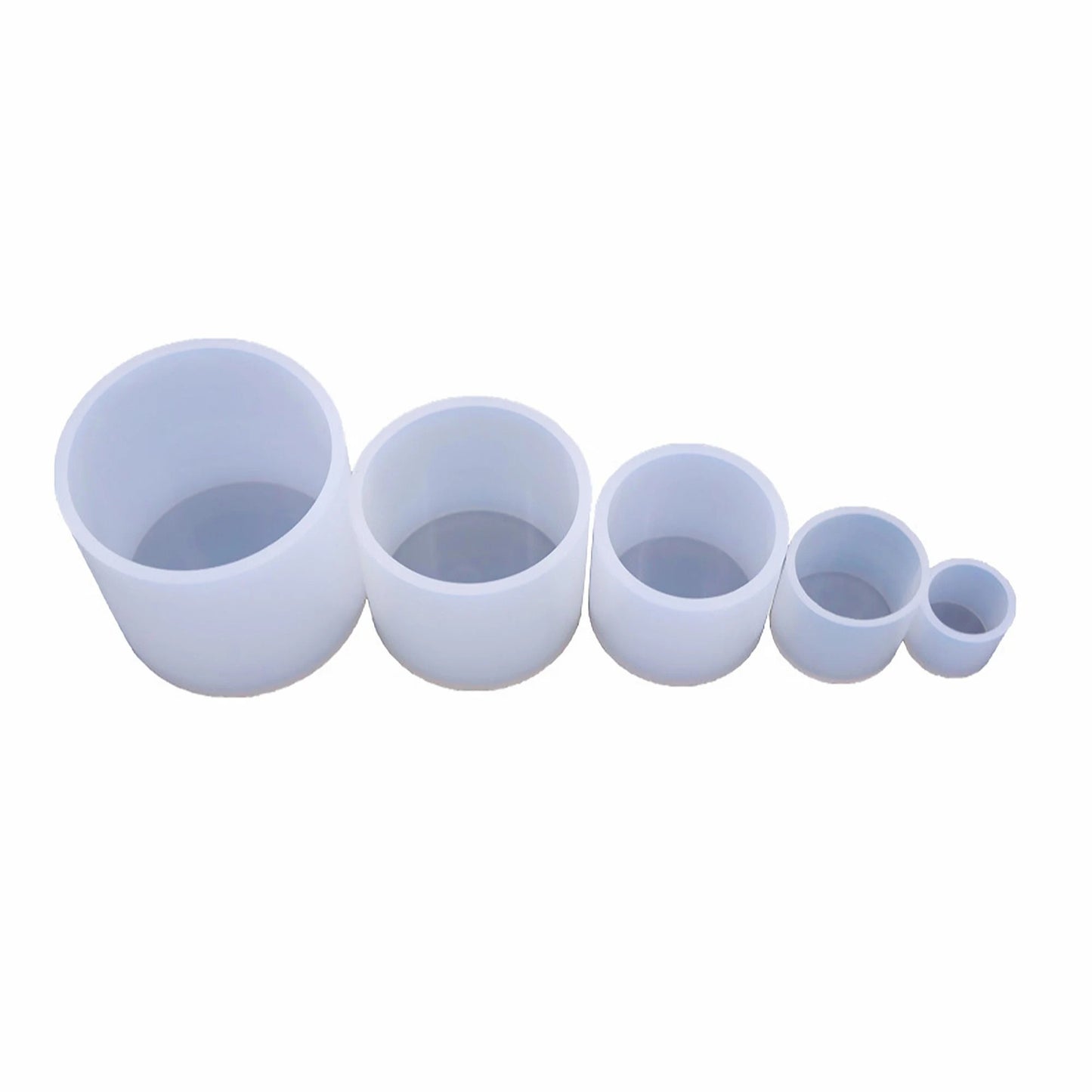 Cylinder Silicone Candle Mould – Pillar, Resin, Concrete & Aroma Candle Mould | 5 Sizes
