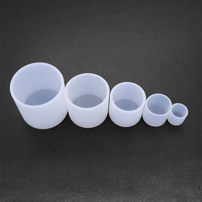 Cylinder Silicone Candle Mould – Pillar, Resin, Concrete & Aroma Candle Mould | 5 Sizes
