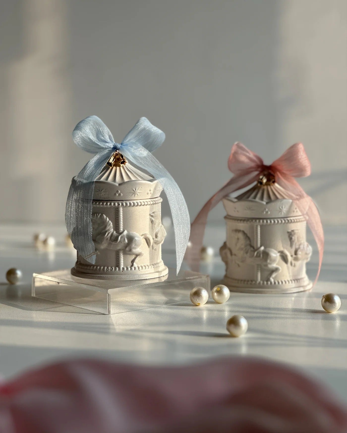Carousel Silicone Mould – 3D Merry-Go-Round Candle & Resin Mould