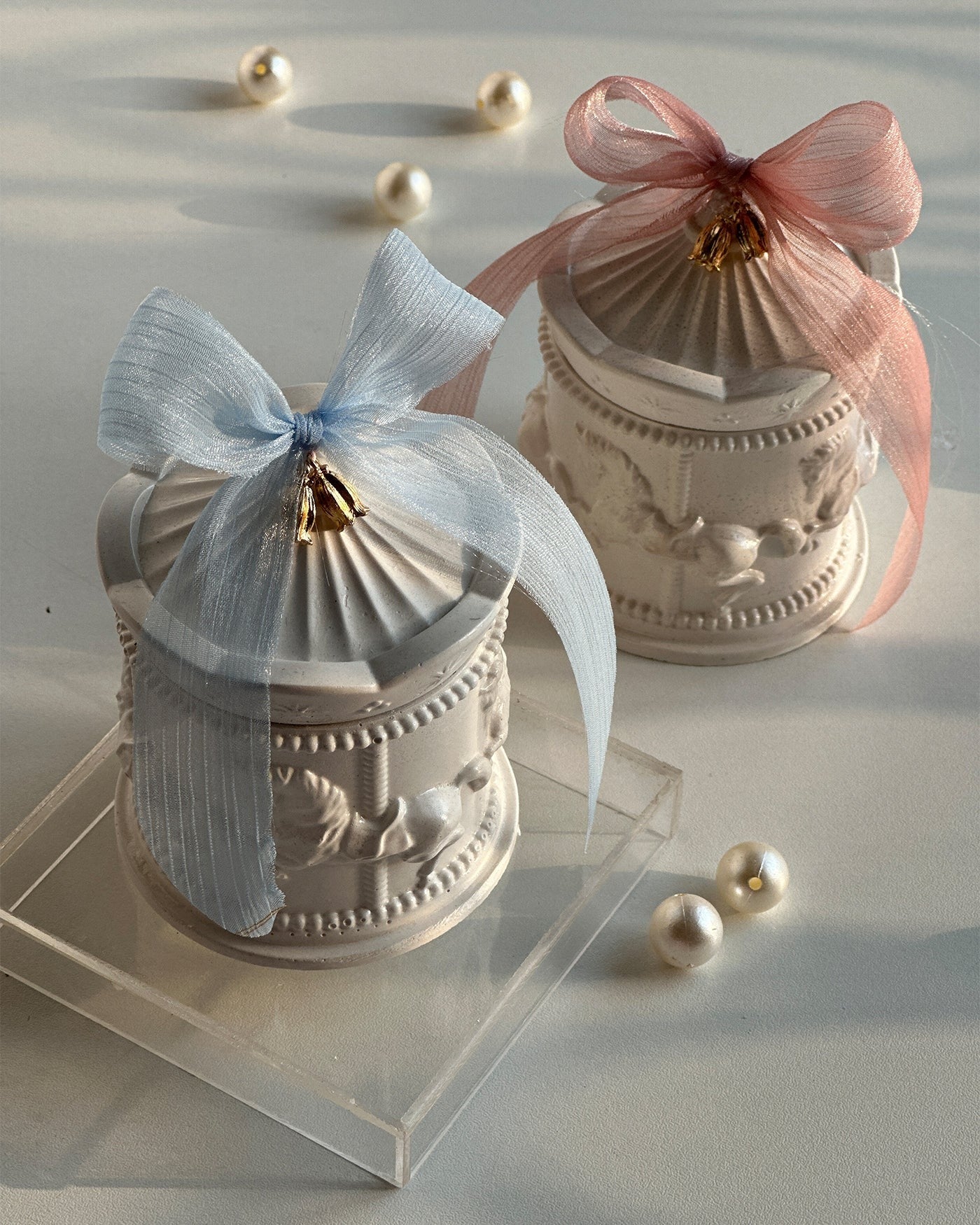 Carousel Silicone Mould – 3D Merry-Go-Round Candle & Resin Mould