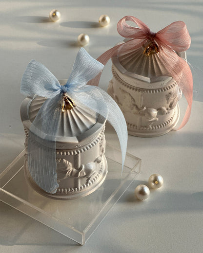 Carousel Silicone Mould – 3D Merry-Go-Round Candle & Resin Mould