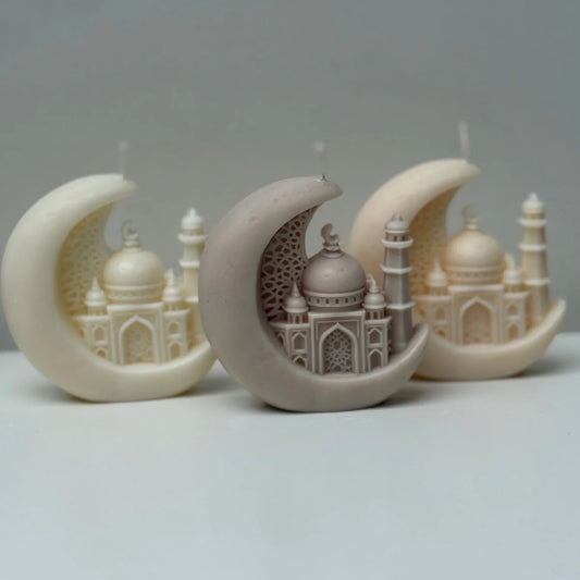 Crescent Moon Mosque Silicone Mould