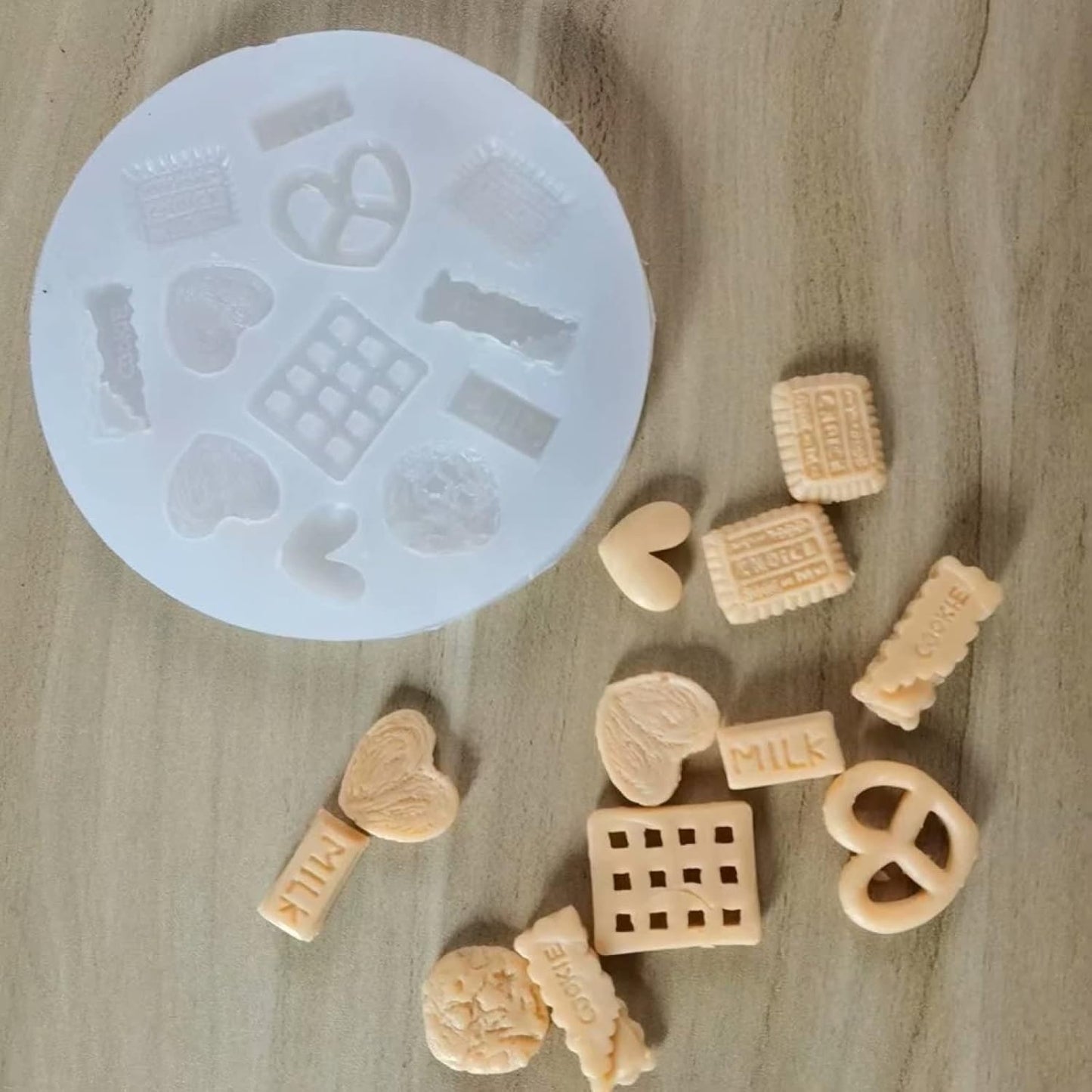 Wafer Cookie Silicone Mould – Chocolate, Fondant, Cake & Resin Mould