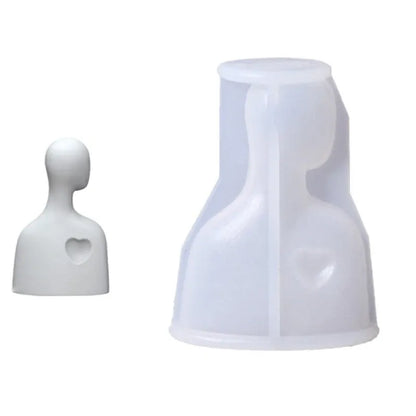 Human Figure Silicone Mould – Set of 3 Showpiece Candle & Resin Sculpture Moulds