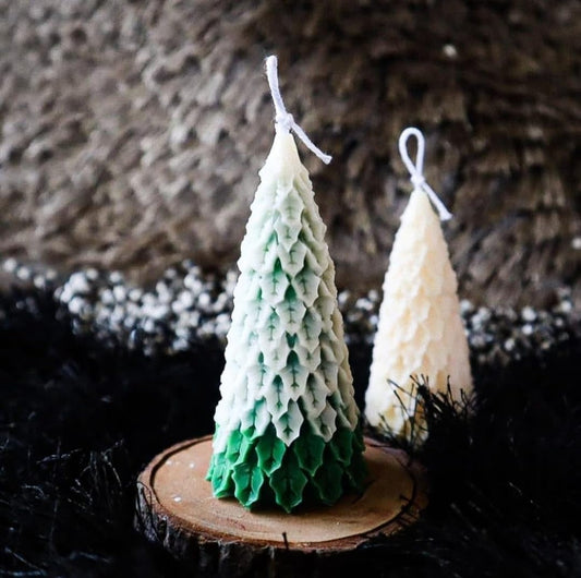 Christmas Tree Silicone Candle Mould – Scented Soy Candle, Aromatherapy & Holiday Gift Mould