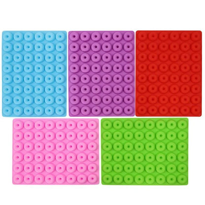 Mini Donut Silicone Mould – 48 Cavity Chocolate, Biscuit & Cake Decoration Mould
