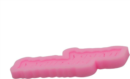 Happy Birthday Letters Silicone Mould – Fondant, Soap, Ice Cream & Candy Mould