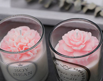 3D Carnation Silicone Mould — Flower Resin, Fondant, Chocolate & Mousse Cake Cast (2 Sizes)
