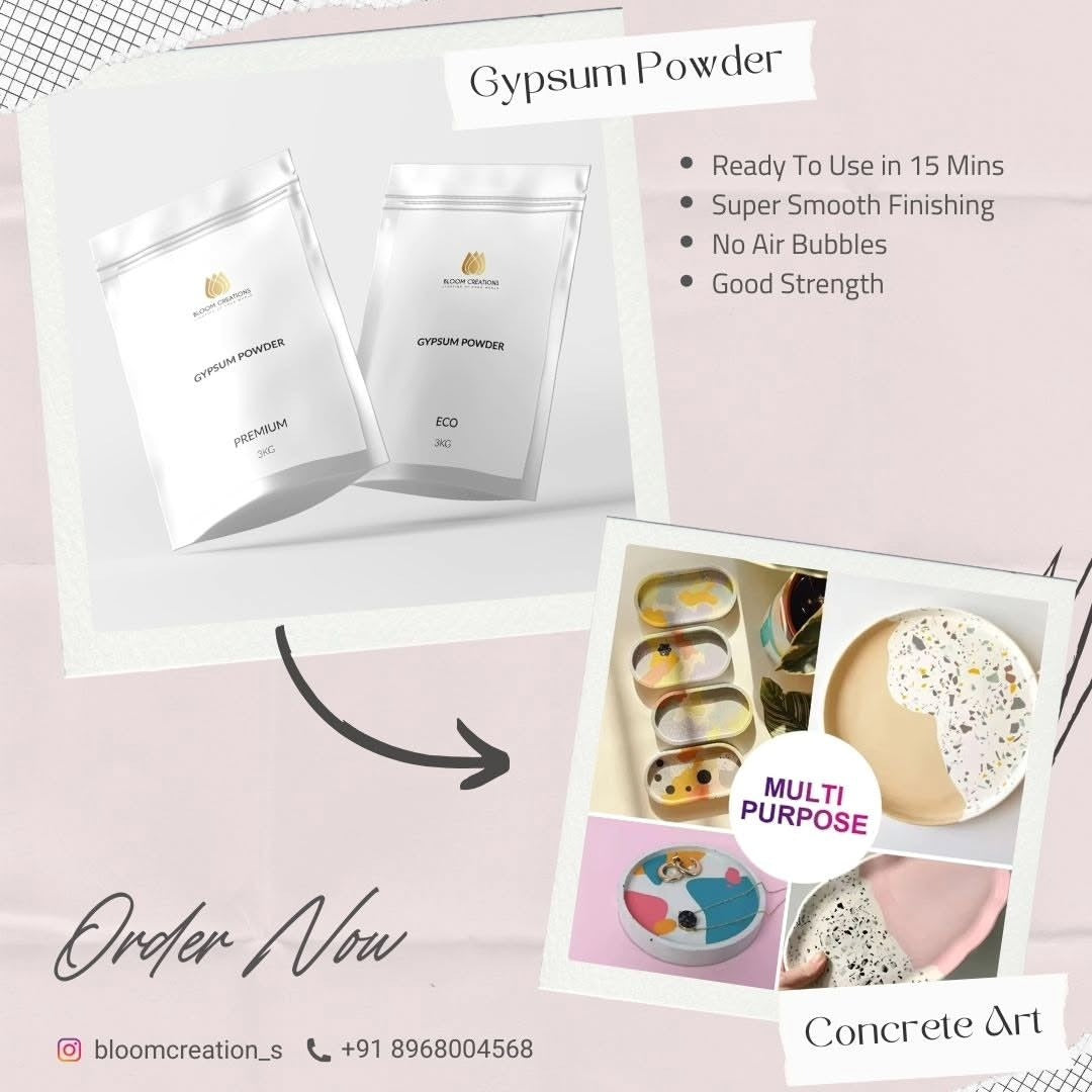 Eco gypsum powder 3 kg