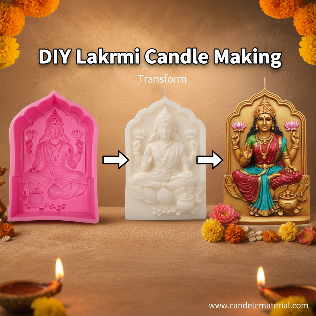 Lakshmi Mould to Candle Journey
