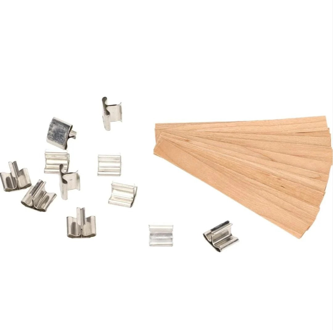 Wooden Wicks, 10 pcs