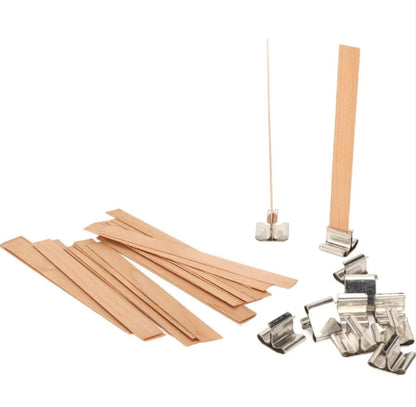 Wooden Wicks, 10 pcs