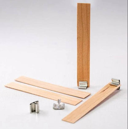 Wooden Wicks, 10 pcs