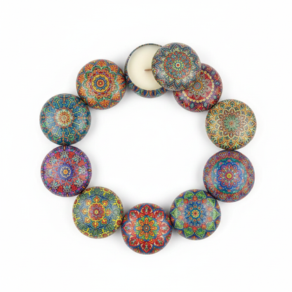 Mandala Tins – Circular Overhead