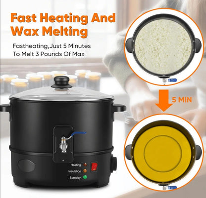 10 Litre Wax & Soap Melter — size reference | Bloom Creations India