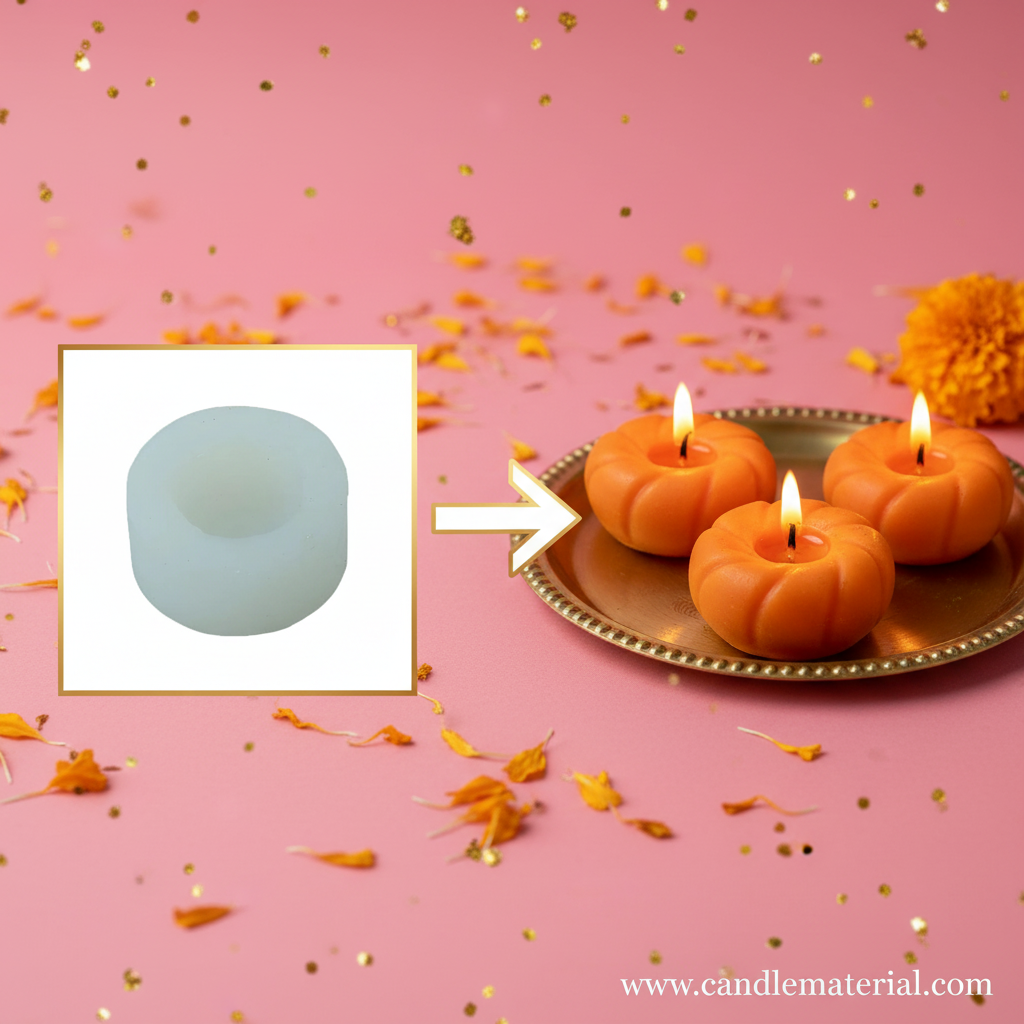 Peda Mould to Candle