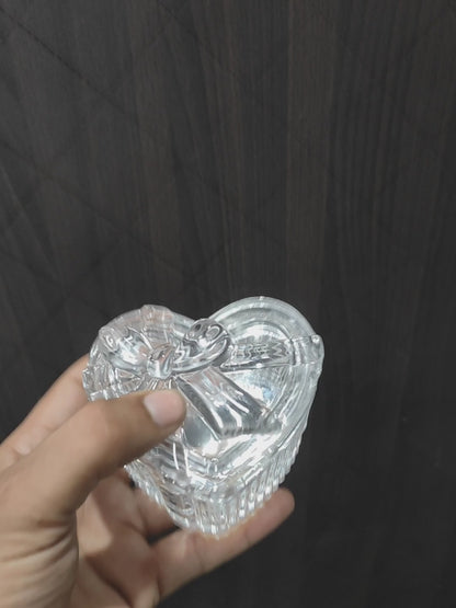 Heart candy jar