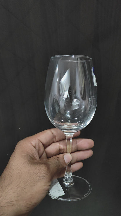 |Set of 6pcs||320ml Red/White Wine Glasses Set || Durable Long Stemmed Crystal Clear Glasses || Lead-Free Goblet || Perfect for Home ||Wedding Party|| Christmas || Candles