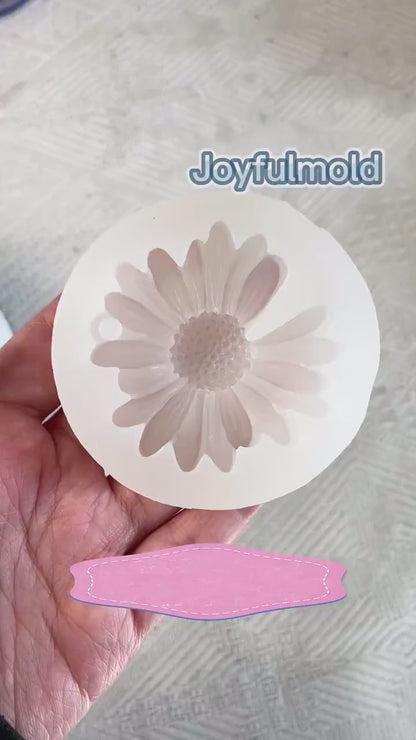 Flower Silicone Mold,Daisy Resin Mold,Sun Flower Resin Mold,Scented Plaster Flower Mold,Flower Soap Silicon Mold