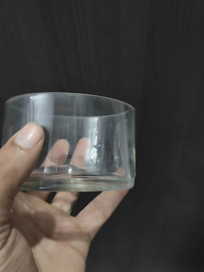 3.7*2.5 inch glass jar