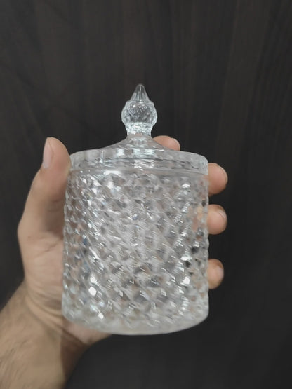 Medium diamond Candy jar