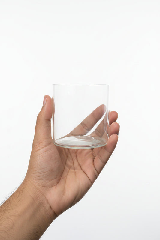 350ml clear glass jar for candle making — large soy and paraffin candles