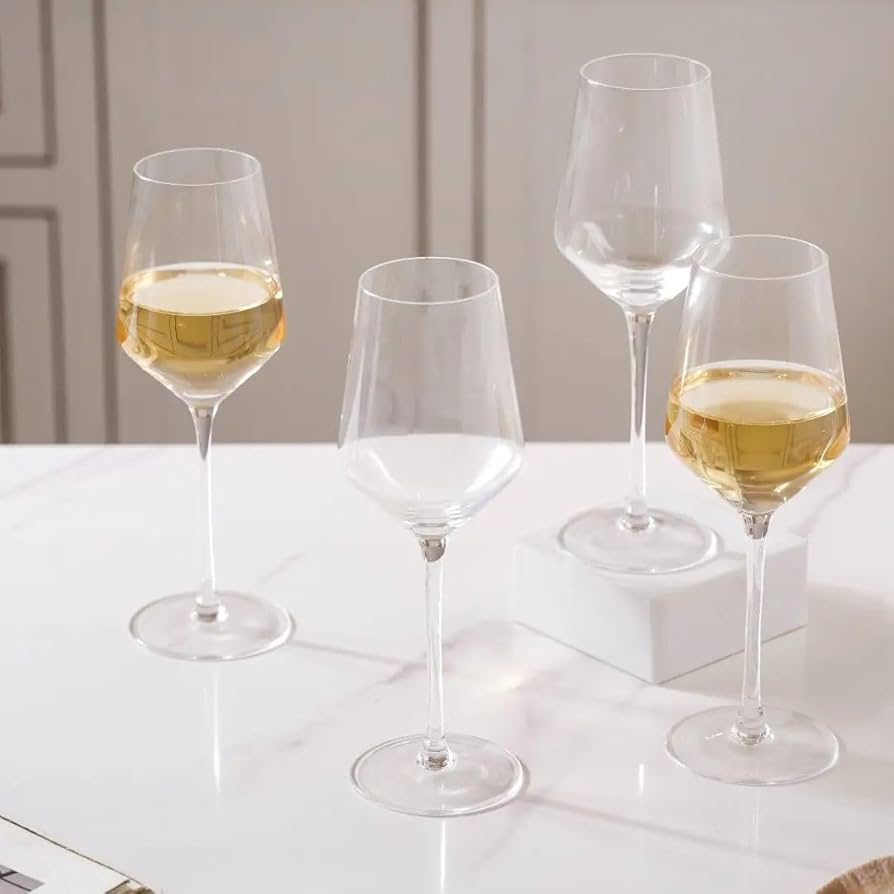Red Wine Glass Set of 6 — set view | Bloom Creations India