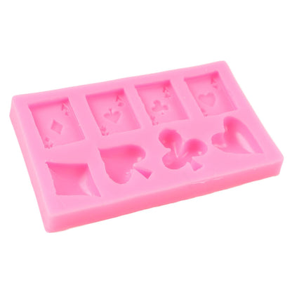 Poker Silicone Mold