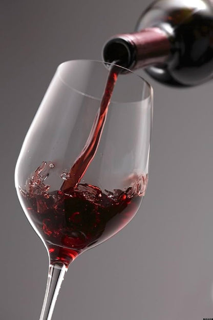 320ml Wine Glasses Set — size reference | Bloom Creations India