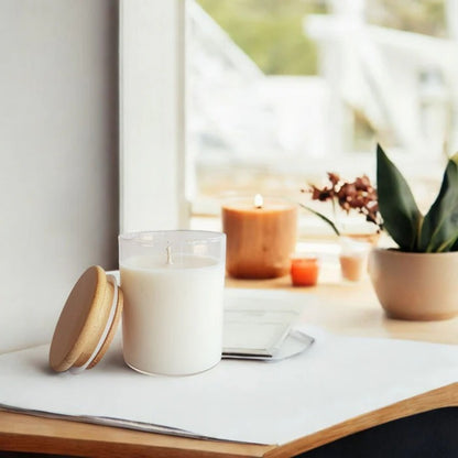 200-220 ml Transparent Glass Jar With Lid