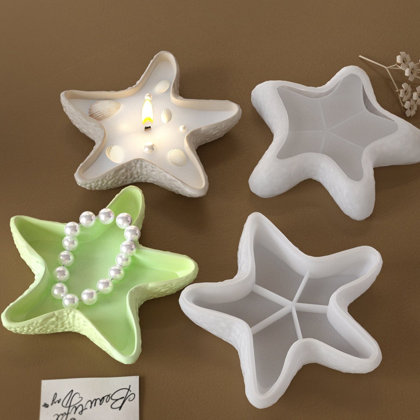 Starfish Silicone Mould for Candles & Resin