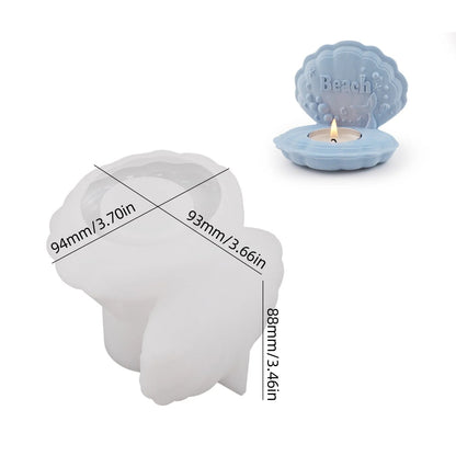 Shell Shape Candle T-Light Mould